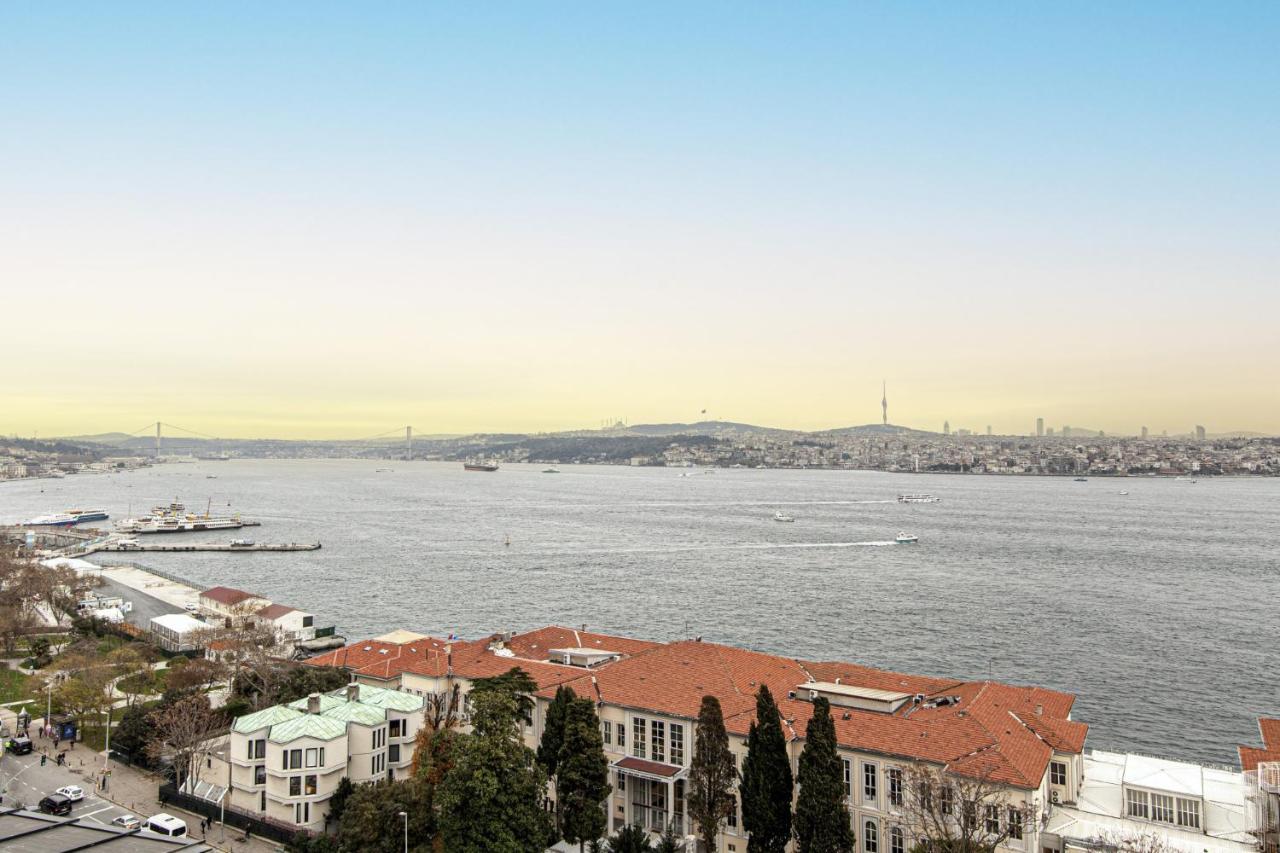 Flat With Panoramic Bosphorus View In Cihangir Стамбул Экстерьер фото